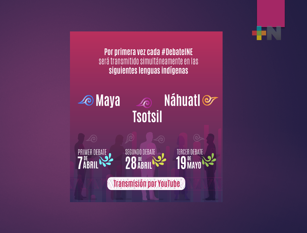 Debates presidenciales, por primera vez, serán interpretados simultáneamente a lenguas indígenas